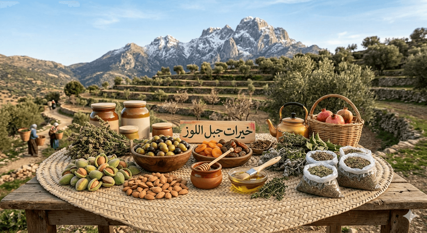 خيرات جبل اللوز